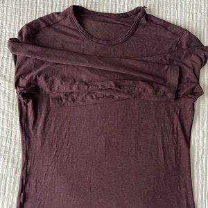 Lululemon Fundamental Long Sleeve Shirt Medium
